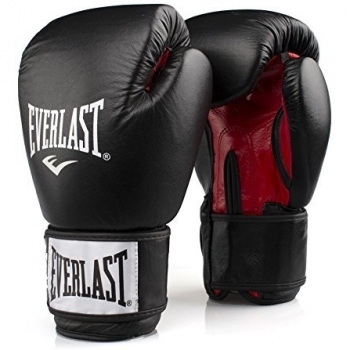 Everlast Rodney - Guantes de boxeo, color negro, talla 12oz