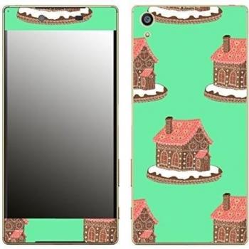 Motivos Disagu Design Skin para Sony Xperia Z5 Premium: Lebkuchenhaus - Türkis