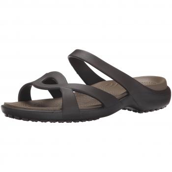 Crocs Meleen Twist W - Sandalias de sintético mujer, Marrón