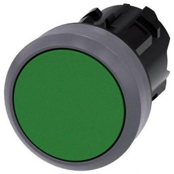 Pulsador SIRIUS ACT Siemens ACT30 0AB40-0AA0, Ø 22 mm, verde