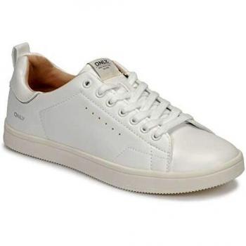 ONLY Women's ONLSHILO PU Sneaker NOOS, White