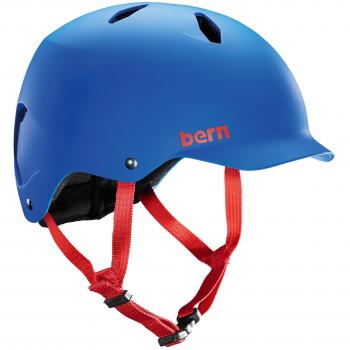 Bern Casco Juvenil Bandito EPS Thin Shell, Todo el año, niño, Color Azul - Matt Blau, tamaño Small/Medium