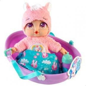Muñeca bebé Little Dreamers con cuna y accesorios