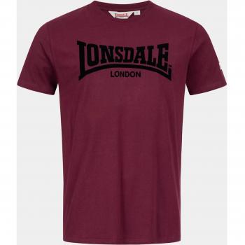 Camiseta Lonsdale London LL008 One Tone Burdeos para Hombre S a XXL