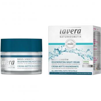 Lavera Basis Sensitiv Soothing Night Cream Fragrance-Free 50 ml
