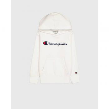 Sudadera con Capucha Champion para Niños Blanca (Tamaño S)