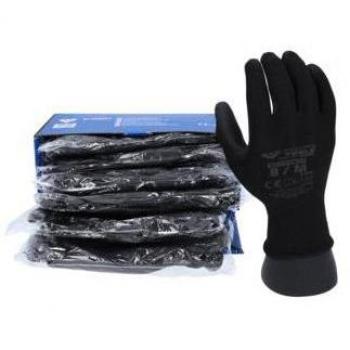 Guantes de Mecánico Brilliant Negro Talla M (Micropunto, Talla 8)