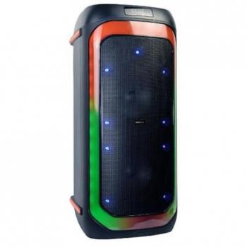 Infiniton Party EQ09 Altavoz Portátil Bluetooth 90W con Subwoofer, Micrófono con Cable Incluido, Control Remoto Incorporado y Radio FM