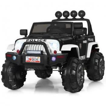 Kids' 12V Ride-on Electric Truck with Spring Suspension and Remote Control