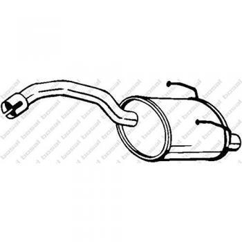Bosal 148-357 End Silencer
