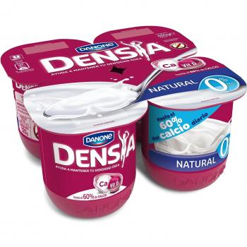 Densia Natural 0% - Paquete de 4 x 120 gr - Total: 480 gr