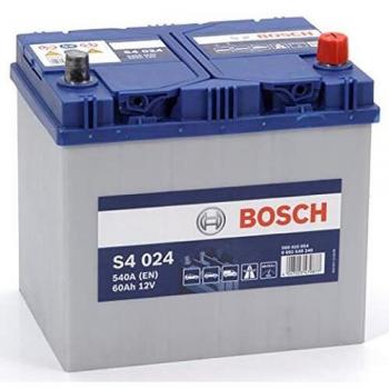 Bosch S4024 Batería de coche 60A/h 540A tecnología de plomo-ácido para vehículos sin sistema Start y Stop