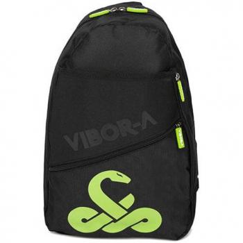 Bandolera Vibor-a Arcoiris/Verde con Detalles en Cuero Vegan-friendly