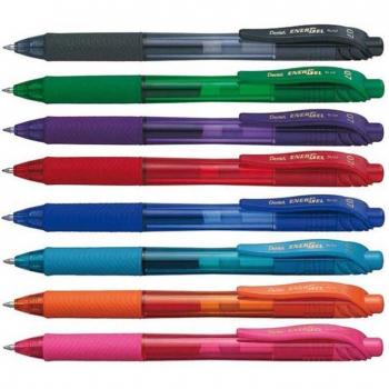 Pentel EnerGel X Pack de 3 Bolígrafos de Bola Retráctiles