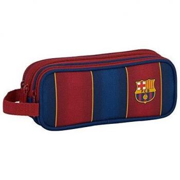 Safta 812029635 stuche portatodo triple 3 cremalleras escolar FC Barcelona