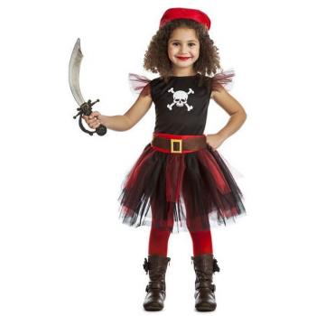 Disfraz de Pirata con Tutú para Niña 3-4 Años