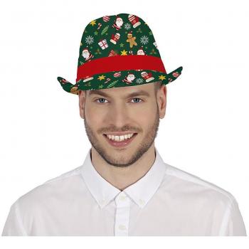Gorro Gángster Navideño verde de Guirma