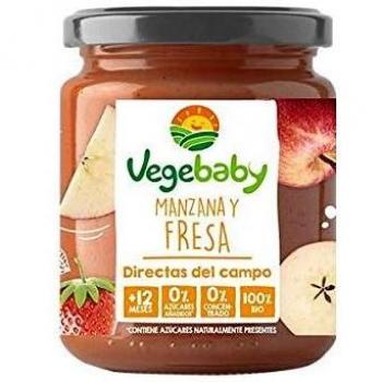 Tarrito manzana y fresa BIO Vegebaby 190g