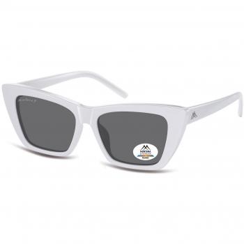 Montana Eyewear MP64 Polarized Women's Sunglasses White Size 53