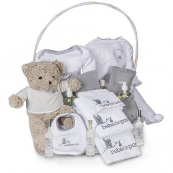 Cesta Bebé Spa Plena Gris