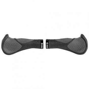 VELO Ergogel D3 Bar - Mango Confort de enroscar, Color Negro/Gris