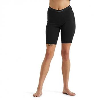 Pantalones Cortos Base Layer 200 Oasis Merino Icebreaker Mujer Negro XL