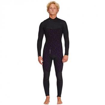 Billabong Traje de Neopreno Manga Larga con Cremallera Pectoral Absolute 4/3mm Negro LT