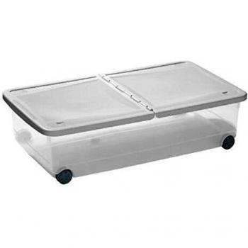 Allibert 190980 - Caja de plástico con Ruedas