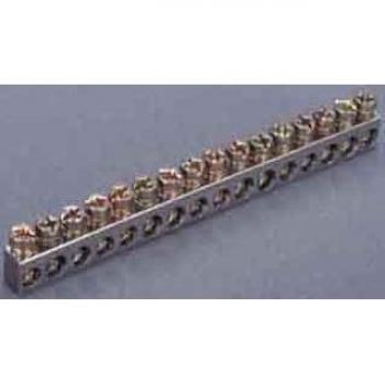 Wohner 01130 Grounding Power Distribution Block (Rail Mount) - 10 Pieces