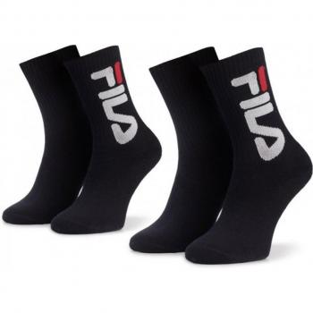 Calcetines Fila Plain Terry Negros para Adulto - Talla 35-38