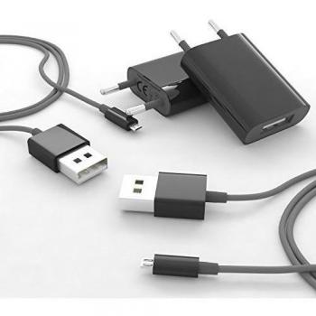 Pantalla esorio 3-en-1 Set | Cable de datos 1 x iPhone Cable 1 x USB 1 x conector de carga y cable de alimentación/carga para el iPhone adaptador accesorios | 100% dinerode-A-garantizado