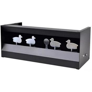 vidaXL Magnetic Knockdown Pellet Catcher 4 + 1 Targets Zombie Design