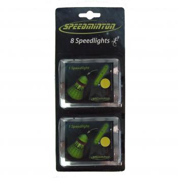 Set de Speedlights Luminiscentes para Crossminton - 8 Piezas