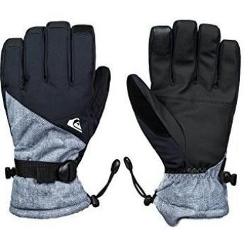 Quiksilver Mission Guantes, Hombre, Gris