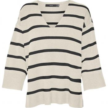 Jersey de punto de rayas de mujer Vero Moda - JERSEY ABA