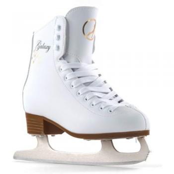 Patines de Hielo SFR Galaxy Blancos para Niños, Talla 30.5 EU