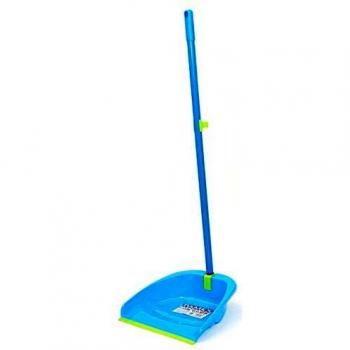 PAMEX - Recogedor plegable de colores con palo incluido