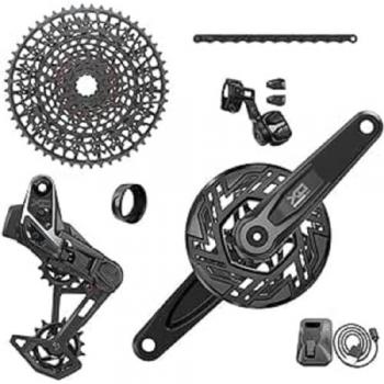 SRAM X0 Eagle AXS T-Type 12-Speed E-MTB Groupset for Bosch, 160mm, 36T