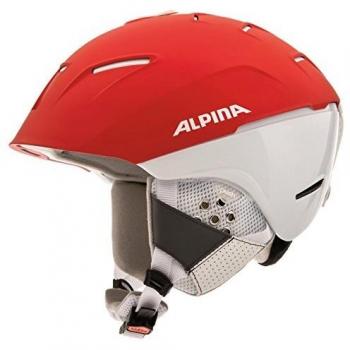 ALPINA para Mujer, de esquí para Hombre Rojo/Blanco Talla:52-56