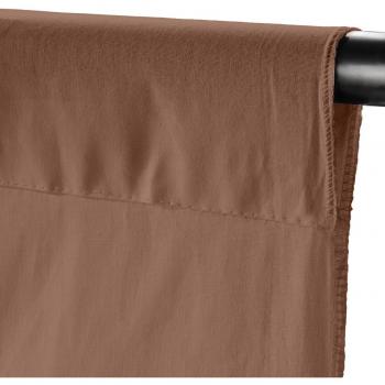 Walimex Cloth Background - Tela para Fondo fotográfico, 2.85 x 6 m, Raw Umber
