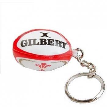 GILBERT Llavero de balón de wales rugby