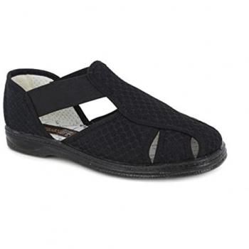 Sandalias Doctor Cutillas 14197 Elásticos Negro Lycra Ajuste elástico Numeric_38