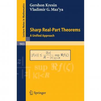 Sharp Real-Part Theorems: A Unified Approach