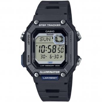 Casio WS-B1000-1AV Men's 100M Digital Smart Link Step Tracker Watch with Resin Strap