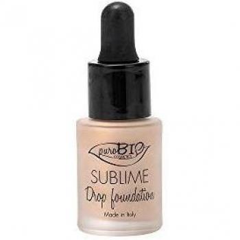 Purobio Organic Ultra-Fluid Sublime Drop Foundation 01 - 19g