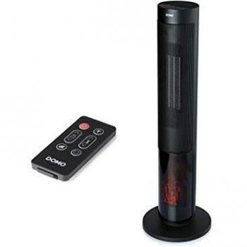 Calefactor eléctrico interior con efecto chimenea 2000W - DOMO DO7345H