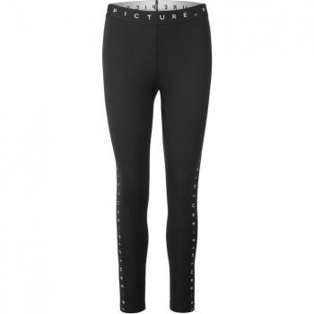 Malla larga Picture Caty Tech Leggings para mujer, color negro, talla M