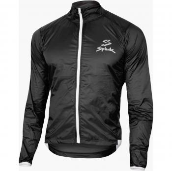 Chaqueta cortavientos unisex Spiuk Anatomic negra