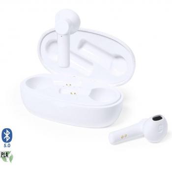 Auriculares TWS Kermit con Tecnología Bluetooth 5.0 y Base de Carga de 250mAh