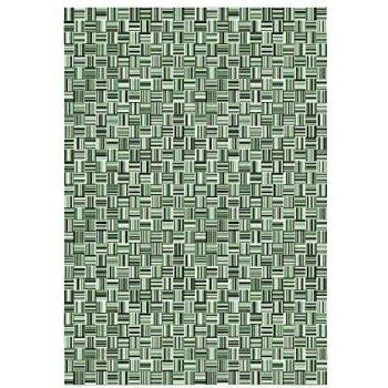 Alfombra de jardín Broc Arty 200x290 cm Tejido Verde